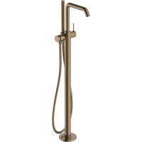 Смеситель hansgrohe Tecturis S для напольной ванны, бронза 73440140