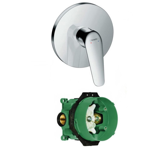 Змішувач прихованого монтажу HANSGROHE Novus хром латунь 150мм 71065000+01800180
