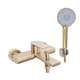 Смеситель для ванны REA VERSO BRUSHED GOLD настенный с изливом
