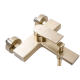 Смеситель для ванны REA VERSO BRUSHED GOLD настенный с изливом