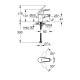 Набір змішувачів Grohe Euroeco 124428
