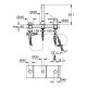 Змішувач для ванни Grohe Essence 19976001