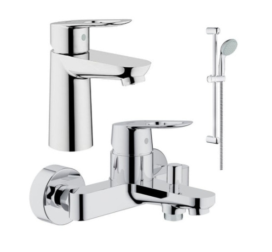 Набор смесителей для ванны GROHE BauLoop (123214S)