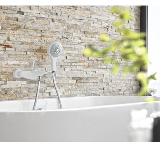 Смеситель для ванны Grohe Eurodisc Joy белый (23431LS0)