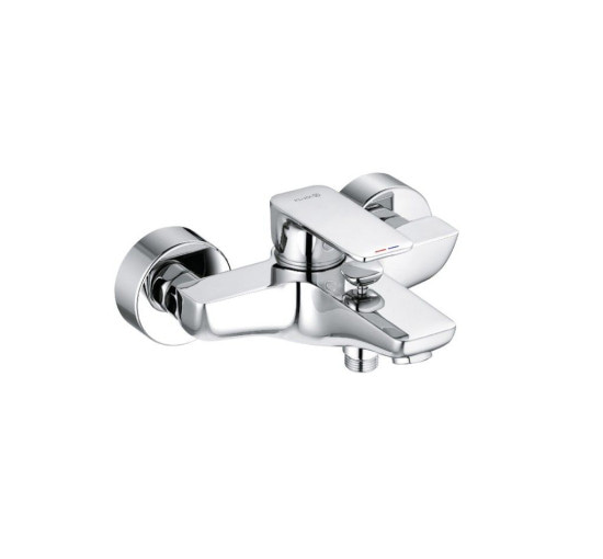 Смеситель для ванны и душа Kludi Pure Style хром (406810575)