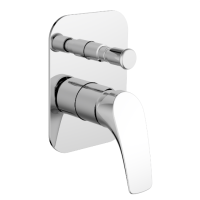 Змішувач для душу прихованого монтажу Volle ORLANDO хром (15192200)