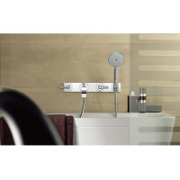 Смеситель Axor Citterio 222 Lever для врезной ванны со стены на 3 отверстия хромированный 39442000