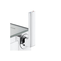 Смеситель Axor MyEdition для напольной ванны Chrome с накладкой Mirror Glass 47440000