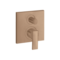 Змішувач Axor Citterio прихованого монтажу для ванни/душу Brushed Red Gold 39455310