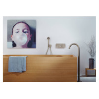Излив Axor UNO на напольную ванну, выступ 243 мм Brushed Bronze (38412140)