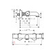 Смеситель Hansgrohe Ecostat 1001 CL для ванны (термостат) (13201000)