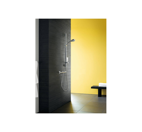 Змішувач Hansgrohe з термостатом для душу Ecostat Matt Black (13116670)