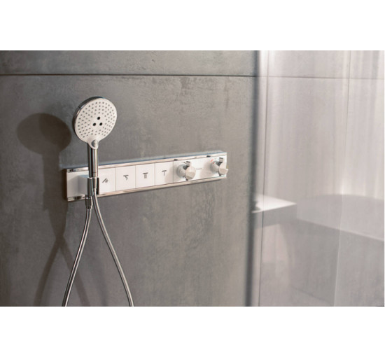 Термостат прихованого монтажу Hansgrohe RainSelect на 4 клавіші, Chrome (15357000)