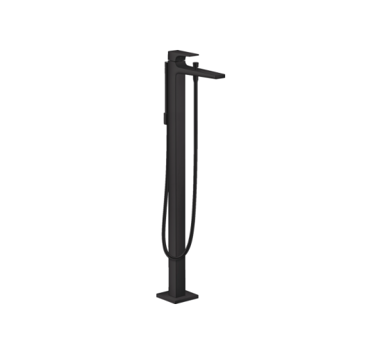 Змішувач Hansgrohe Metropol для ванни підлоговий Matt Black (32532670)