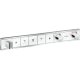 Термостат скрытого монтажа Hansgrohe RainSelect на 5 клавиш White/Chrome (15358400)