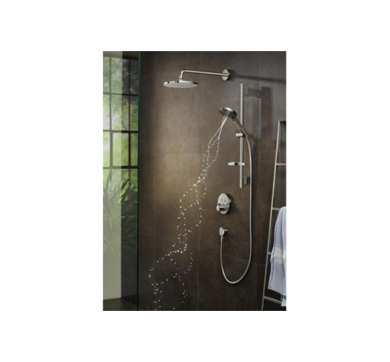 Термостат скрытого монтажа Hansgrohe ShowerSelect S на 2 клавиши Matt White (15743700)