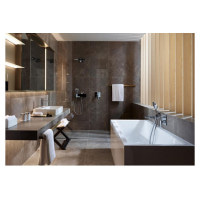 Смеситель Hansgrohe Metropol скрытого монтажа для ванной/душа Polished Gold Optic (32545990)