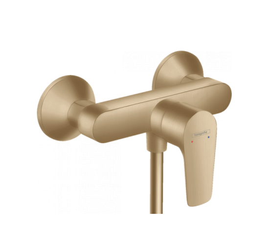 Змішувач Hansgrohe Talis E для душу Brushed Bronze (71760140)