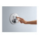 Термостат скрытого монтажа Hansgrohe ShowerSelect S на 2 клавиши Matt White (15743700)