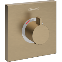 Термостат hansgrohe ShowerSelect Highflow для душа 15760140 бронза матовая