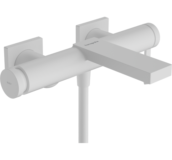 Смеситель hansgrohe Tecturis E для ванны, белый матовый 73420700