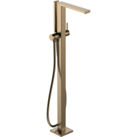 Смеситель hansgrohe Tecturis E для напольной ванны, бронза 73445140