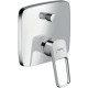 Наружная часть смесителя без скрытой части HANSGROHE Logis Loop хром латунь 155x155мм 71264000