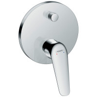 Змішувач прихованого монтажу HANSGROHE Novus хром латунь 150мм 71045000+01800180