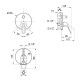 Смеситель скрытого монтажа для душа Qtap Olsava 6212107ODC для двух потребителей