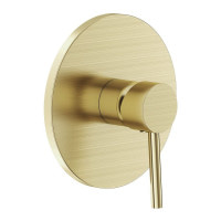 Смеситель скрытого монтажа VOLLE CRUZE золотой латунь 160мм 1547.100215