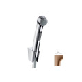 Гигиенический душ Hansgrohe со шлангом 1.2 м и держателем Brushed Red Gold (32129310)