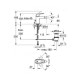Смеситель для биде Grohe Eurocube (23138000)