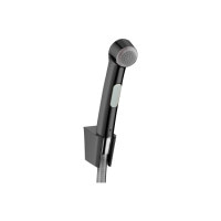 Гигиенический душ Hansgrohe со шлангом 1.2 м и держателем Brushed Black Chrome (32129340)