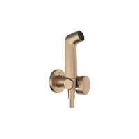 Комплект гигиенического душа Hansgrohe S EcoSmart+ на смешанную воду Brushed Bronze (29232140)