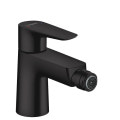 Смеситель Hansgrohe Talis E для биде Matt Black со сливным гарнитуром (71720670)
