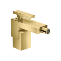 Смеситель для биде Axor Edge с push-open Polished Gold Optic 46210990