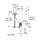Змішувач для біде Grohe BauClassic 32864000 з донним клапаном