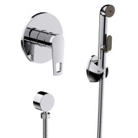 Набор смеситель скрытого монтажа с гигиеническим душем Volle BENITA хром (15175200)