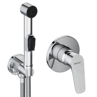 Змішувач, що монтується у стіну з гігієнічним душем Damixa 777510000 Origin Bit