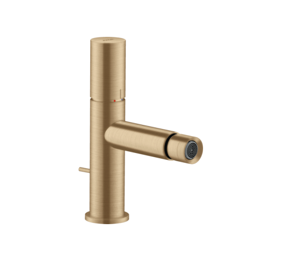 Змішувач для біде Axor Uno ручка Zero Brushed Bronze 45200140