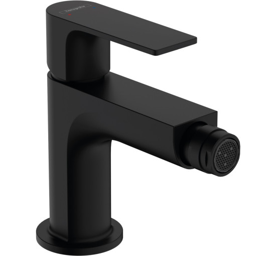 Смеситель Hansgrohe Rebris E для биде с д/у pop-up . Matt Black (72211670)