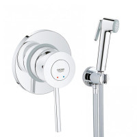 Змішувач прихованого монтажу для гігієнічного душу GROHE BauClassic хром латунь 105мм UA11104801