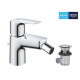 Смеситель для гигиенического душа однорычажный GROHE StartEdge хром латунь с донным клапаном 23345001