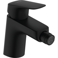 Змішувач hansgrohe Logis для біде з донним клапаном 71204670 чорний матовий