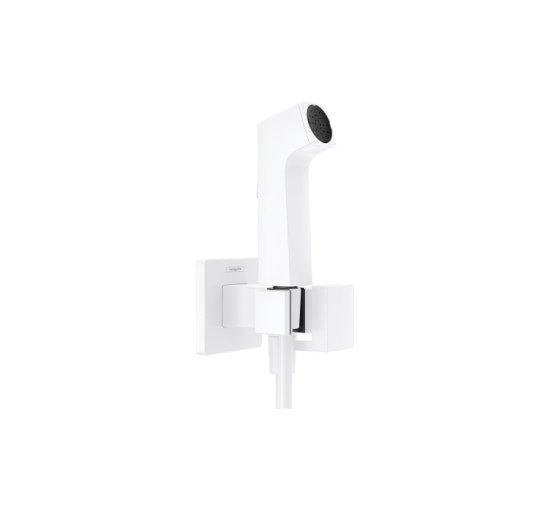 Комплект гігієнічного душу Hansgrohe E EcoSmart+ на змішану воду MattWhite (29233700)