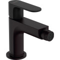 Смеситель Hansgrohe Rebris S для биде с д/у pop-up . Matt Black (72210670)