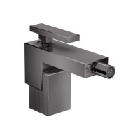 Змішувач для біде Axor Edge з push-open Diamond Cut, Polished Black Chrome 46211330