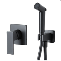 Набор смеситель скрытого монтажа с гигиеническим душем Volle SISTEMA хром (1511.160104)