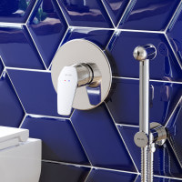 Гигиенический набор со встраиваемым смесителем AM.PM F40H9000 Gem