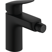 Змішувач hansgrohe Logis для біде 71200670 чорний матовий
